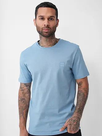 BOSS | T-Shirt Relaxed Fit TALES | hellblau